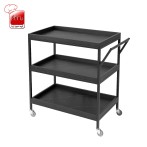 ترولی وی‌آی‌پی سه‌طبقه فلز و چوب