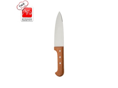چاقوی قصابی دسته چوبی 12 سانتی